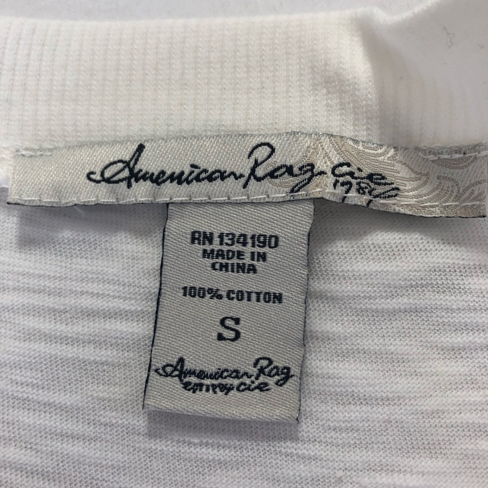 American Rag Embroidered Top Small - Picture 7 of 7
